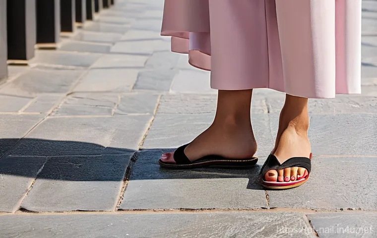 페디큐어 네일 컬러 추천 - **Prompt 1: "Portuguese Summer Bliss Pedicure"**
    "A close-up shot of perfectly pedicured feet en...
